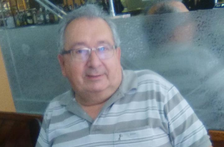 Ernesto Orge Presidente da Agrupación de Fútbol Veteranos de Vigo