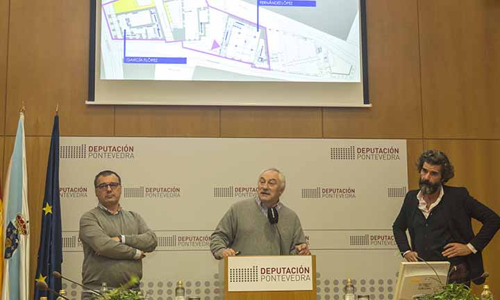 Un gran soto conectará baixo terra os tres edificios históricos do museo nas inmediacións da praza da leña e permitirá duplicar a súa superficie expositiva
