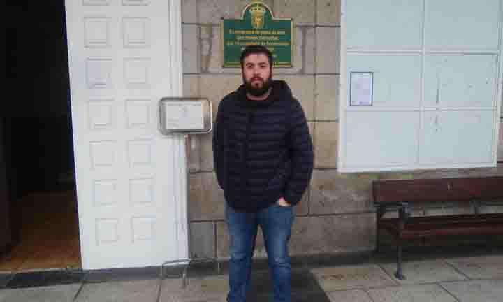 César Gil Bernárdez voceiro do Bng en Mondariz balneario