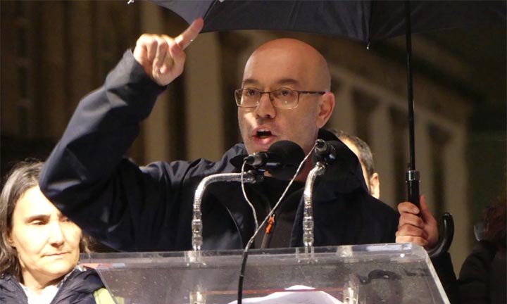 Berto Gonçalvez, Secretario Comarcal da CIG Vigo