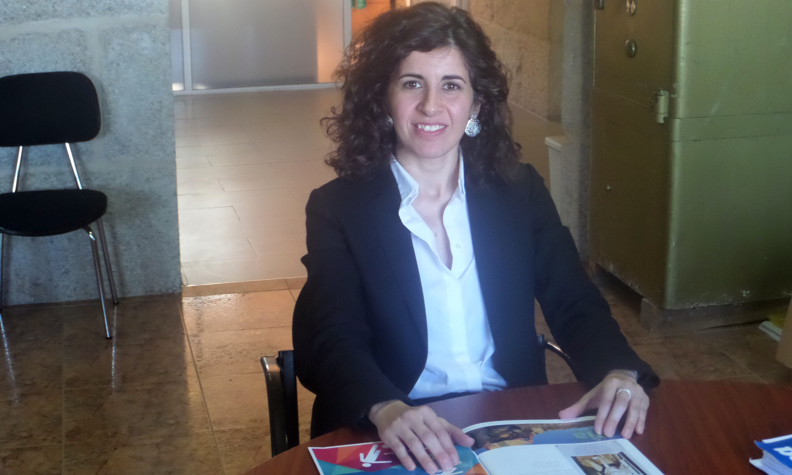 Cristina Correa Alcaldesa de Oia