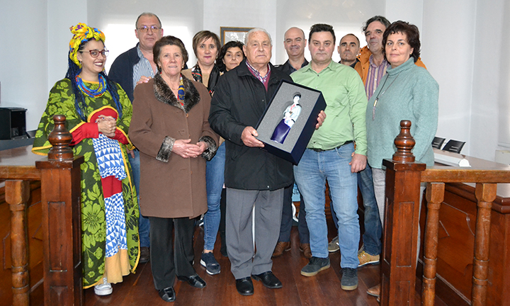 O Concello de Bueu homenaxeou a Agustín Gutiérrez polo Entroido 2020