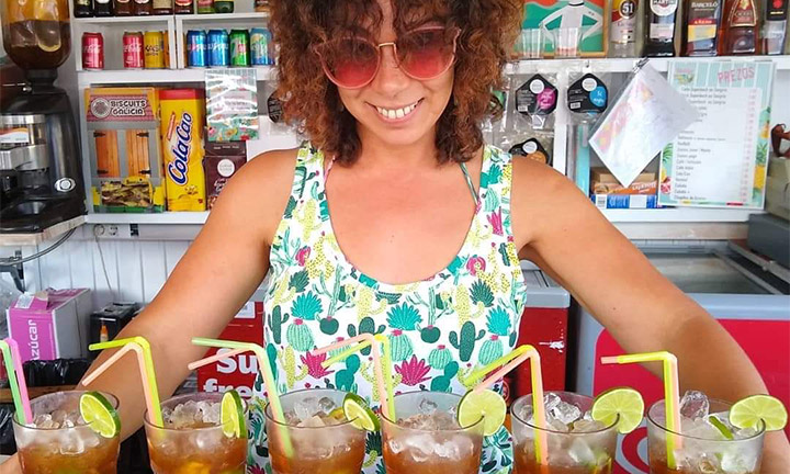 Elena Rodríguez de Deilán Praia e Ponte Caldelas Praia