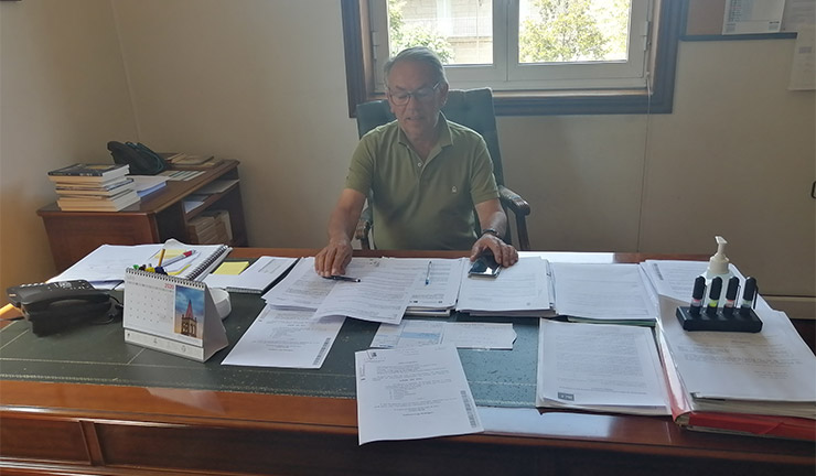 Emiliano Lage, alcalde de Fornelos de Montes