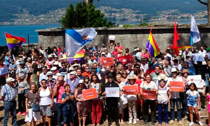 A IGM e colectivos locais urxen ao Concello de Redondela a recoller nun Plan de Usos as actividades permitidas en San Simón, tal  e como lle esixe a lei  que regula os BIC