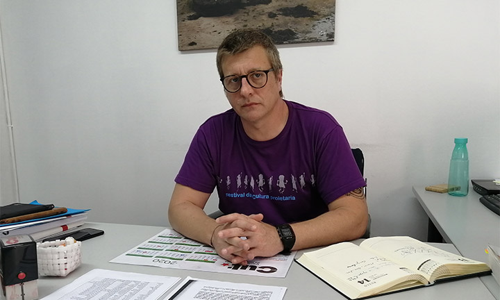 Ricardo Castro secretario xeral da CUT