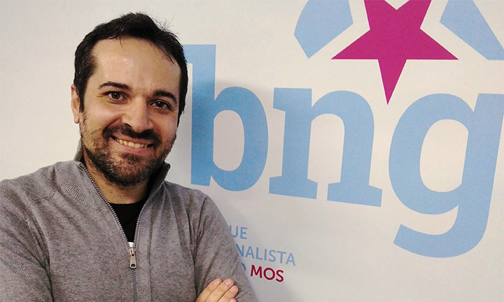 Gustavo Barcia, Portavoz Municipal de BNG de Mos