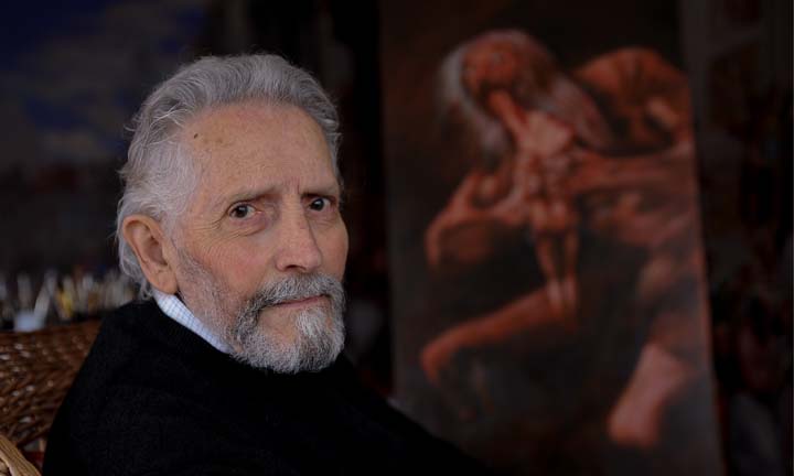 A pintura de Ángel Barros exporase en Redondela