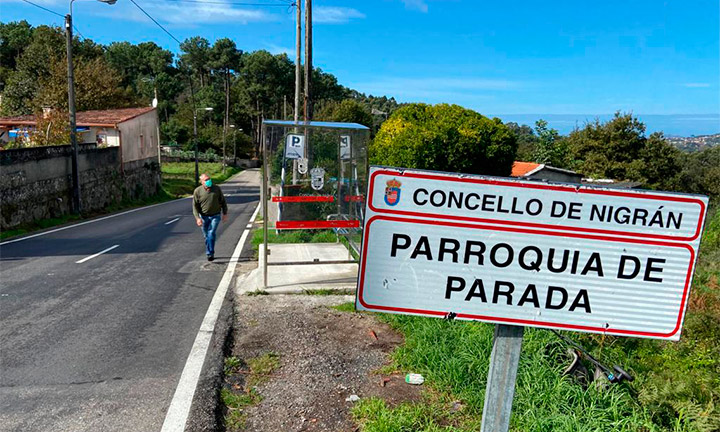 Concello de Nigrán e Deputación construirán unha senda peonil entre San Roque de Camos e Chandebrito e outra entre a areíña e a igrexa de Santiago de Parada
