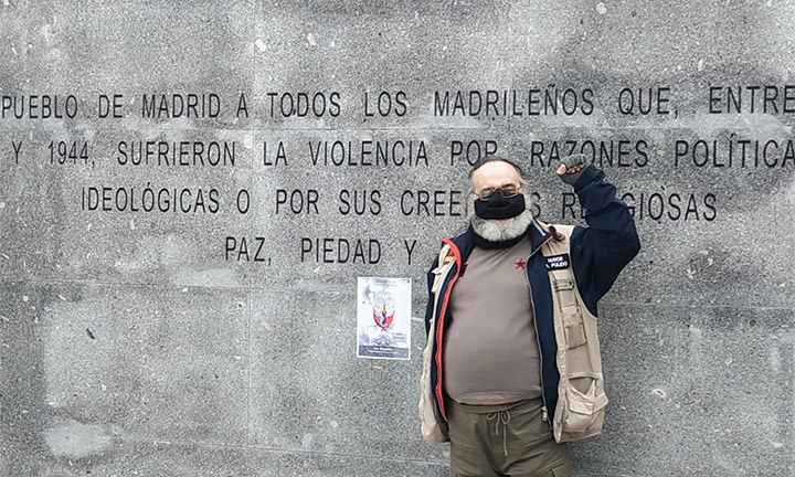 Antolín Pulido escritor e brigadista internacional