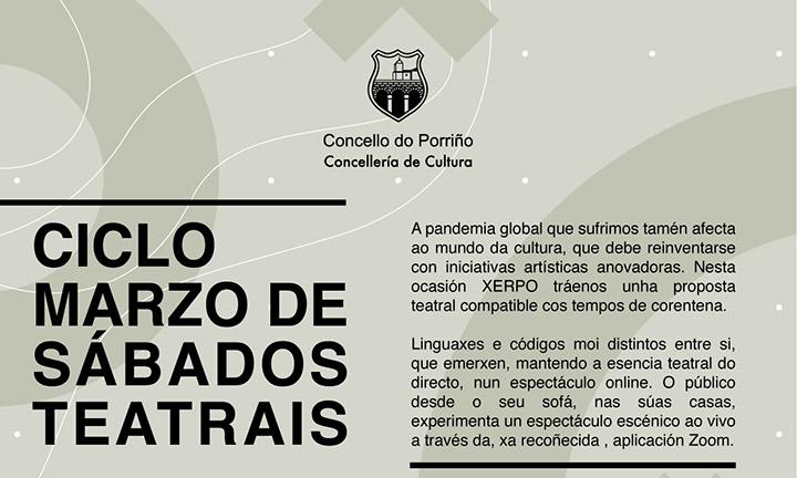 Marzo de sábados teatrais