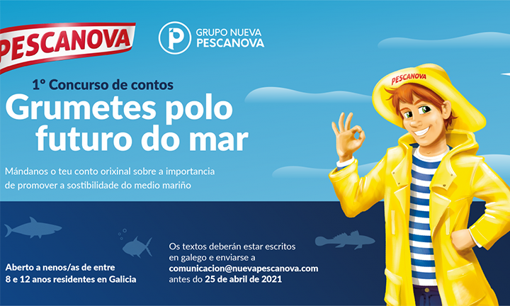 Nova Pescanova lanza o seu primeiro concurso infantil de relatos en galego