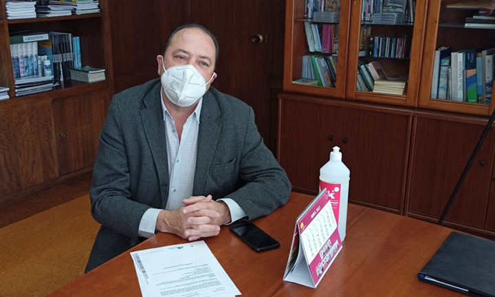 XOSE EMILIO BARROS, alcalde de Mondariz