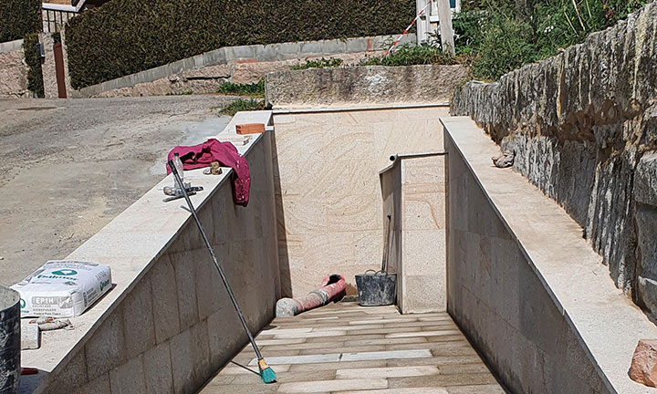 A Concellería de Patrimonio Restaura a Fonte da María Rosa En Pontellas
