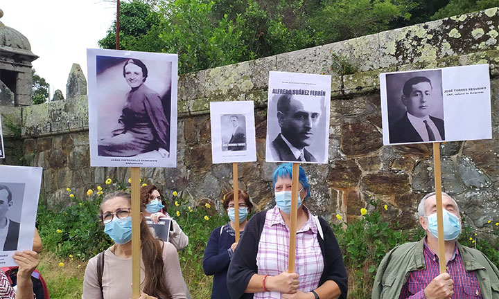 As memorias piden unha homenaxe ás vítimas en Meirás