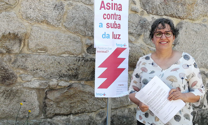 Manuela Rodríguez Pumar voceira Do BNG no concello de Gondomar