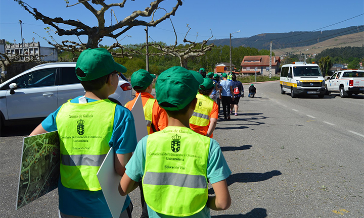 Tomiño construirá con axuda da Deputación o primeiro “camiño escolar” do municipio