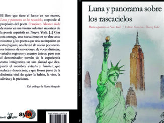 Luna y Panorama sobre los rascacielos