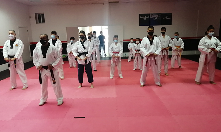 I Aniversario do novo local da Escola Leam de artes marciais de Ponteareas
