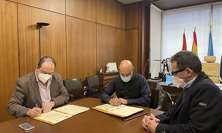 Mondariz asina un convenio coa CHMS para a ampliación e mellora dunha senda fluvial