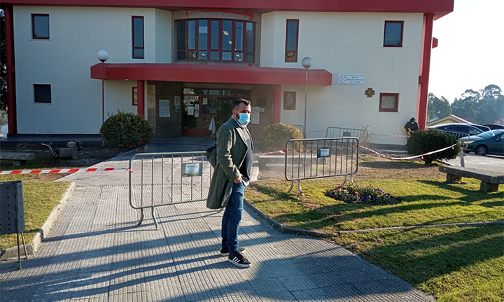 O BNG urxe mellorar o acceso ao centro de saúde da Guarda para  ambulancias e persoas con mobilidade reducida