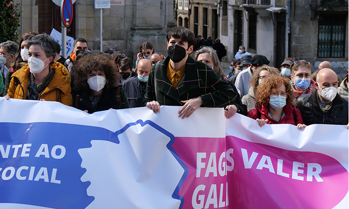 O BNG mobilizase na rúa en defensa dunha saída a crise de prezos que sexa xusta para a maioría social de Galiza