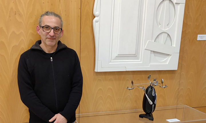 Dani Barreiro artista de Arcade presenta a súa obra en Redondela