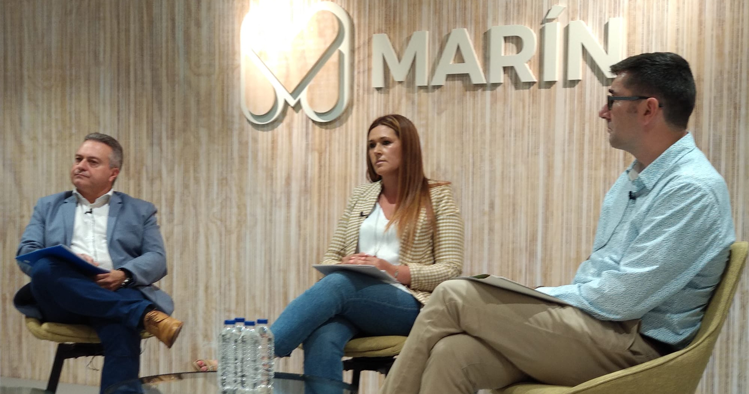 O PP, PSOE e BNG de Marín debaten sobre o estado do Concello