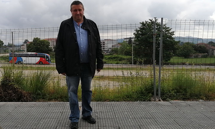 Lano Alonso concelleiro de En Marea en Tui
