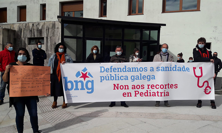 O BNG acusa a PSOE e PP de non defender a volta do servizo de pediatría a Fornelos de Montes