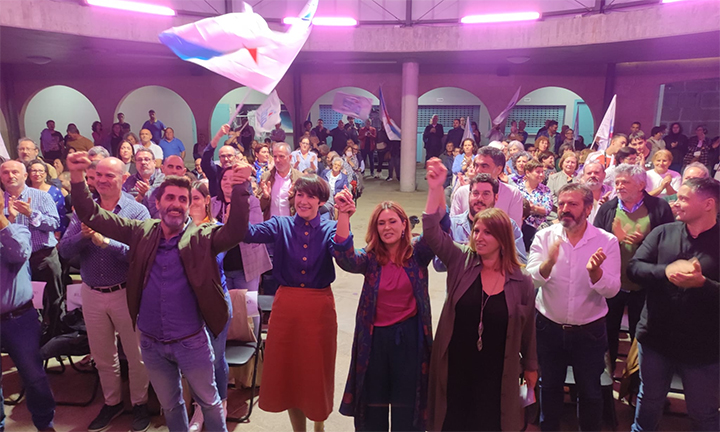 Lucía Santos e o BNG de Marín sen límites