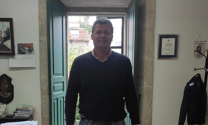 Carlos Gómez alcalde de Baiona