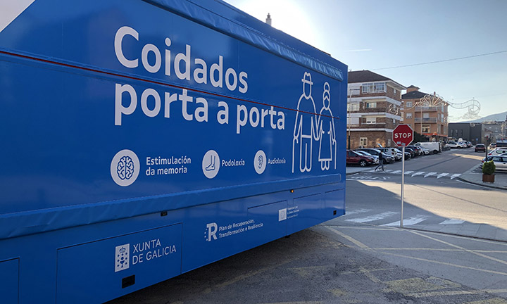 A unidade de Coidados Porta a Porta estará en Tui do 8 ao 11 de novembro