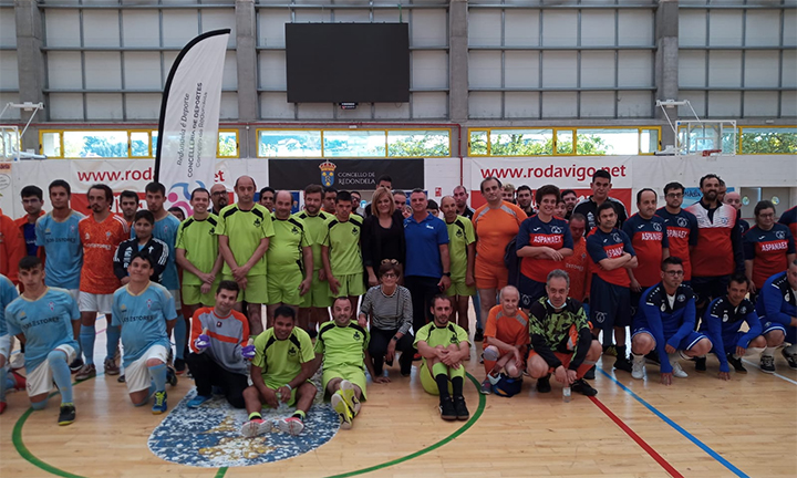 Redondela acolle a final da XXVII Liga Galega de fútbol sala adaptada