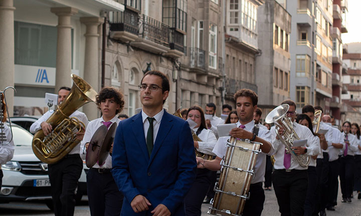 A Banda de música popular de Tui