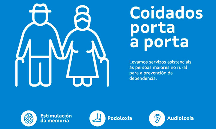 O programa ‘Coidados porta a porta’ regresa a finais de novembro a Ponteareas