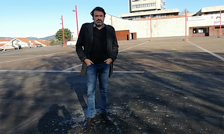 Rubén Pérez voceiro da Marea de Vigo