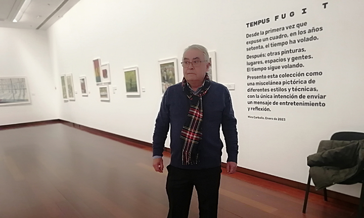 Miro Carballo logra deter o tempo co seu “Tempus fugit”