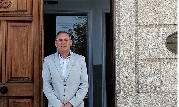 Carlos Riveiro, candidato á alcaldía de A Lama