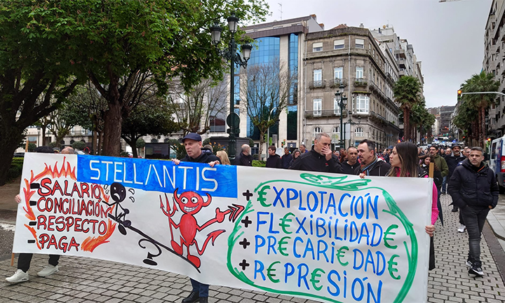 Manifestación Traballadoras de Citröen