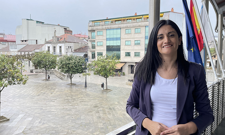 Verónica Tourón, alcaldesa de Salceda de Caselas e candidata do PSDG-PSOE