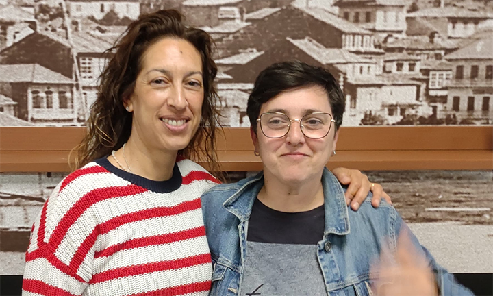 Virginia Rincón nova presidenta do Club Deportivo Choco de Redondela e Rosana González, nova tesoureira