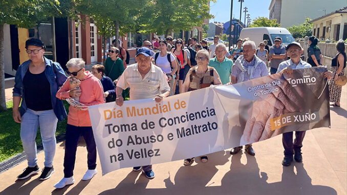 Tomiño alza a voz contra o abuso e o maltrato ás persoas maiores
