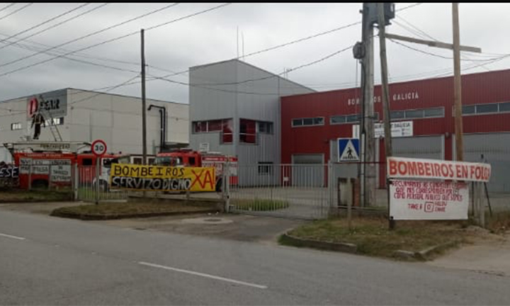 O PSdeG-PSOE DENUNCIA O PECHE DO PARQUE DE BOMBEIROS DO BAIXO MIÑO TODO O DÍA