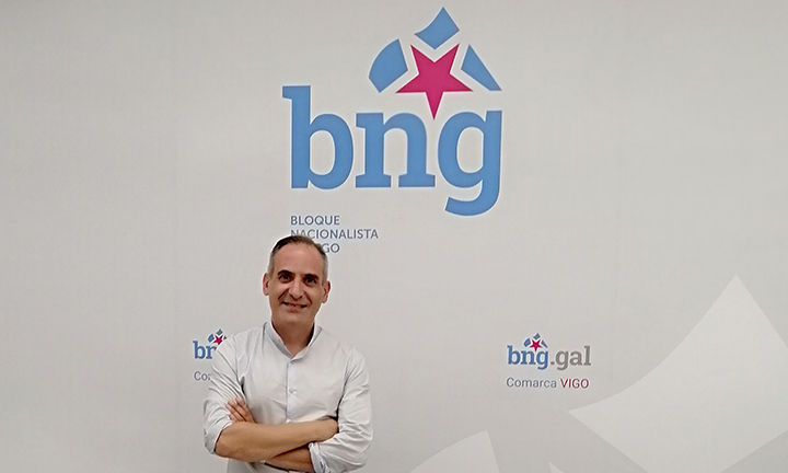 Manuel Caride, responsable comarcal do BNG de Vigo