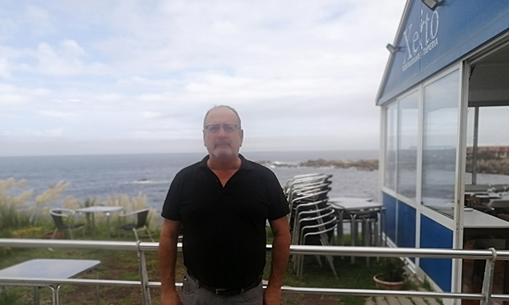 Serafín Fernández Portela. Secretario da unión local da CIG no Baixo Miño