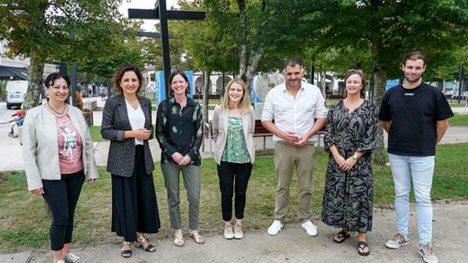 Irlanda considera “inspirador” o modelo de recuperación do espazo público para as persoas de Tomiño