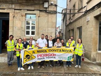 Concéntranse en Noia contra as tentativas de intimidación da empresa mineira de San Finx