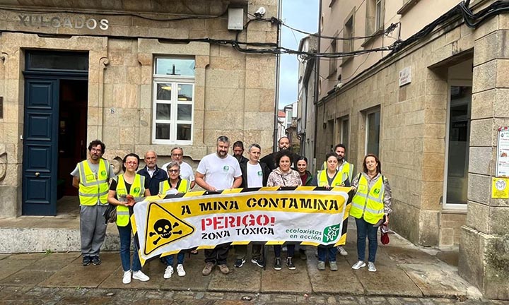 Concéntranse en Noia contra as tentativas de intimidación da empresamineira de San Finx
