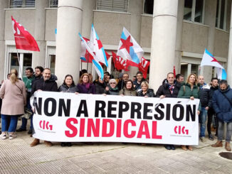 Represión sindical